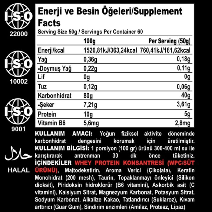 Nitrobolic Bulk Chocolate