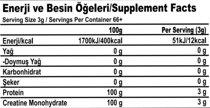 Creatine Monohydrate